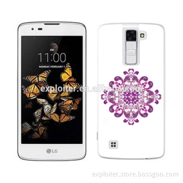 Ultra slim soft plastic epoxy resin customized phone case cover for LG K8 back cover